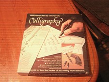 Vintage Sheaffer NoNonsense Calligraphy Kit #72261 Complete Set/ Pen,3 nibs ink
