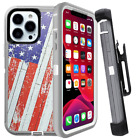 For iPhone XS XR MAX Shockproof Defender Heavy Duty Case Cover w/Clip & Screen