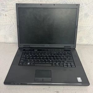 Del vostro 1510 Laptop - Core 2 Duo - 3GB RAM - NO HDD - BAD BATT - PARTS - Picture 1 of 9