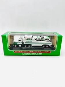 Coche de carreras de juguete miniatura Hess 2001 vintage nuevo en caja. - Imagen 1 de 8