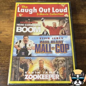 Laugh Out Loud: 3-Movie Collection (DVD) Sealed! Free Shipping! - Foto 1 di 3