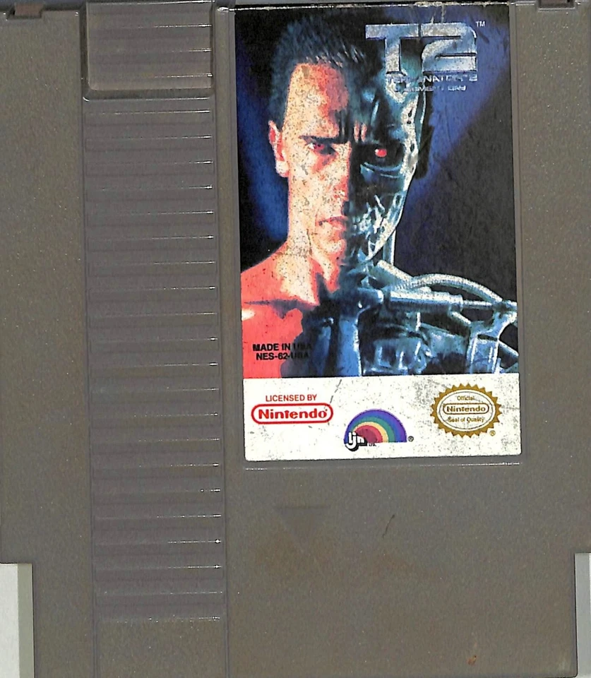 Terminator 2: Judgement Day (1991) Nintendo NES Cartridge - Image 1 of 1