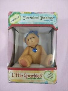 Cherished Teddies Enesco - Little Sparkles Birthstone Bears SEPTEMBER '1996'