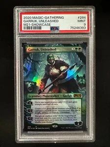 2020 Magic: The Gathering #284 - Garruk scatenato - Vetrina M21 - PSA 9 - Foto 1 di 2