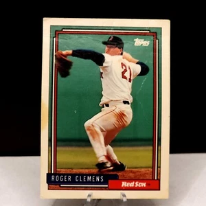 1992 Topps - Roger Clemens #150 Boston Red Sox MLB Baseball Card - Picture 1 of 2