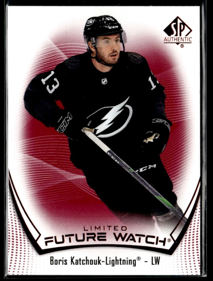 2021-22 SP Authentic limited red Boris Katchouk Rookie #154 - Image 1 of 2