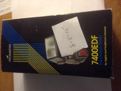 Promaster 7400EDF flash, for Canon digital camera’s NOS - Image 1 of 2