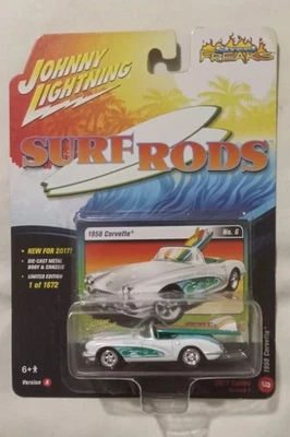 Johnny Lightning Surf Rods... 1958 Corvette - Image 1 of 2