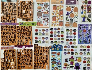 SALE! Lot of Halloween Stickers! Sticko, K & Company, Etc - Picture 1 of 7
