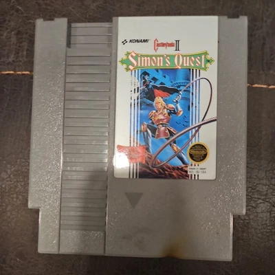 VINTAGE Nintendo NES Game Cartridge CASTLEVANIA II SIMON'S QUEST GUARANTEED - Image 1 of 4