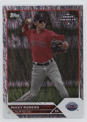 2023 Topps Pro Debut Sparkle Foil /175 Mikey Romero #PD-45 - Image 1 of 2