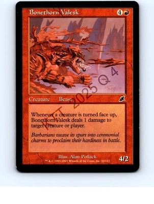 Bonethorn Valesk #82 Common Scourge MTG LP Lightly played - Image 1 of 2