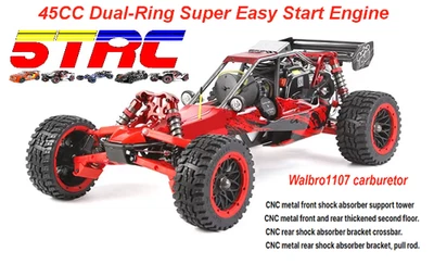 Rovan 5B 4 Baha 450 масштаб 1/5 450AG 45cc бензин готов к работе RC Baja багги красный - Изображение 1 из 4