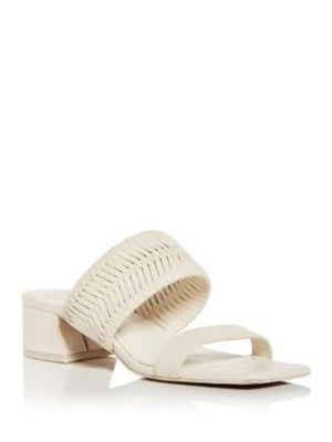 Sandalia VINCE CAMUTO Mujer Marfil Puntera Shamira Tacón Bloque Sin Cordones 11 M Foto 1 de 4