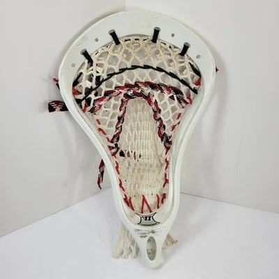 Warrior Evolution 2.0 Cabeza de Lacrosse Blanco Rojo Cuerda Classic Evo Foto 1 de 4