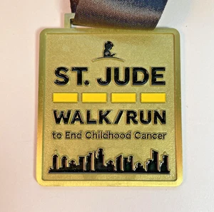 St. Jude Walk / Run to End Childhood Cancer 2018 Finisher Medallion Medal - Picture 1 of 3