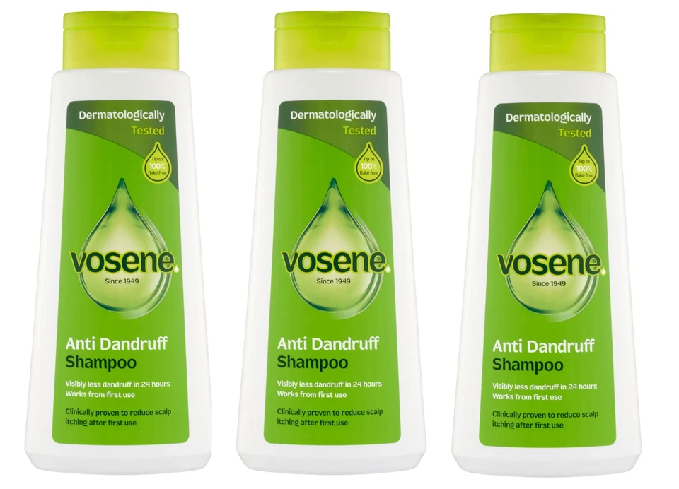 BEST Vosene Anti-dandruff Shampoo ( may vary) (PACK OF 1) 300ml
