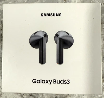 Samsung Galaxy Buds3 Earbuds True Wireless Bluetooth Silver Grey SM-R530 - Image 1 of 4