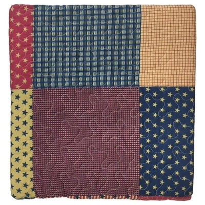 Juego completo de edredón y fundas Virah Bella Patriótico Charm Stars Queen 3 piezas funda de cama Foto 1 de 3