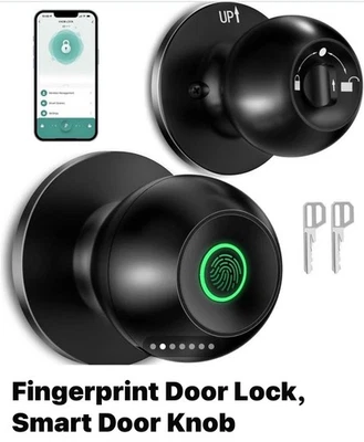 Fingerprint Door Lock，Smart Door Knob, Smart Biometric Door Lock Fingerprint ... - Image 1 of 4