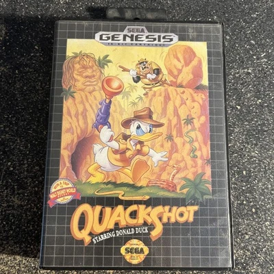 QuackShot Starring Donald Duck (Sega Genesis, 1991) - Image 1 of 4