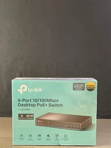 TP-Link 9 Port Fast Ethernet 10/100Mbps 1 - Picture 1 of 6