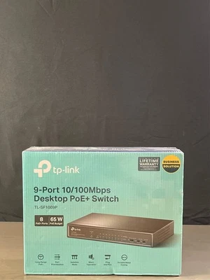 TP-Link 9 Port Fast Ethernet 10/100Mbps 1 - Image 1 of 4