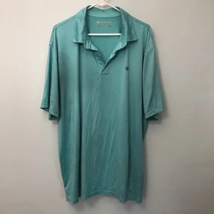 Ariat Tek Poloshirt Herren Größe 2XL Grün Performance Kurzarm Outdoor LESEN* - Bild 1 von 8
