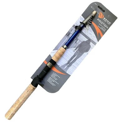NEW South Bend Proton Telescopic Spinning Fishing med Rod 6'  ft w cork handle - Image 1 of 4