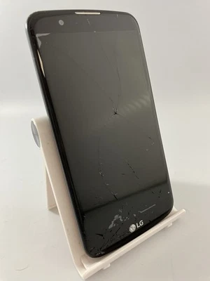 LG K10 K420N Black Unlocked 16GB 5.3" 13MP Android Smartphone Cracked Incomplete - Image 1 of 4