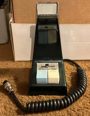 AOI UD-114A Microphone Uni-Directional Dynamic Model Metal Radio Broadcast Japan - Image 1 of 4