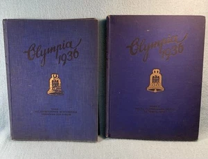 Olympische Spiele 1936 Erinnerungsbücher - beide Bände - Bild 1 von 14