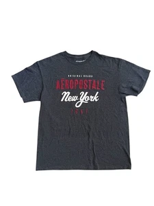 Men’s Aeropostale Gray New York T-Shirt Sz Large Excellent Condition - Picture 1 of 4