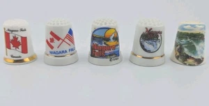 Lotto di 5 ditali Cascate del Niagara - Foto 1 di 3