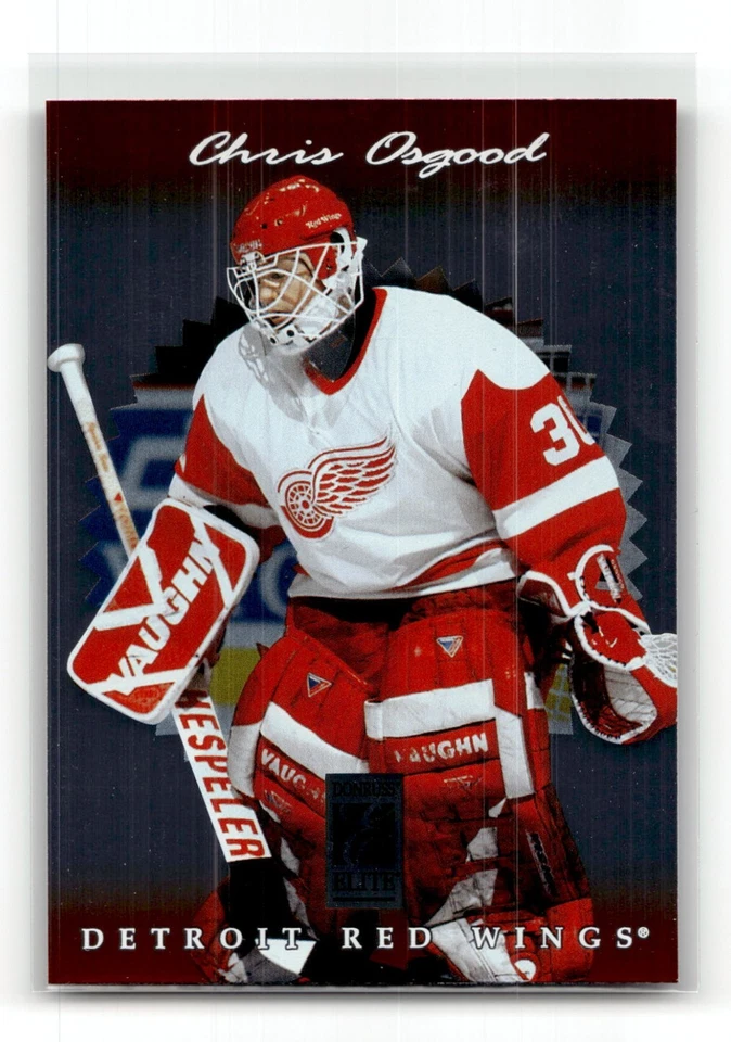 1996-97 Donruss Elite -  Chris Osgood #21 NHL - Image 1 of 2
