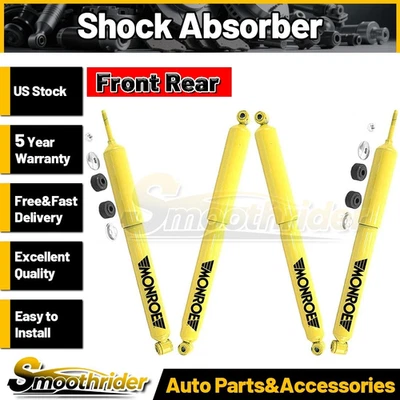 Amortiguador delantero trasero Monroe 4 piezas para Dodge Ram 2500 1994-2000 2001 2002 Foto 1 de 4