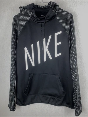Nike Sudadera con Capucha Niños Niños Niñas Negro Blanco Pullover Nuevo Foto 1 de 4