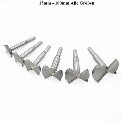 Forstnerbohrer Holzbohrer 15-100mm TCT Astlochbohrer Topfbohrer Scharnierbohrer - Bild 1 von 4