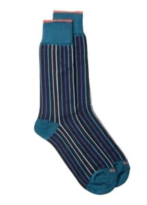 Calcetines para hombre DUCHAMP Linea a rayas en negro - Imagen 1 de 3