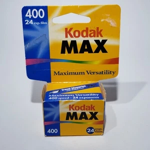 Kodak Max 400 Farbdruckfilm 24 Belichtungen NOS versiegelt abgelaufen 2006 - Bild 1 von 7