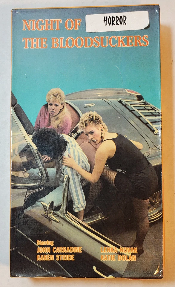 Night Of The Bloodsuckers / Vampire Hookers VHS ~ Rare ~ Horror ~ John Carradine - Image 1 of 4