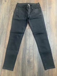 MANGO BLACK JEANS 'BELLE' SUPER SLIM SIZE 36/8 VGC - Picture 1 of 9