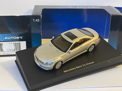 AUTO ART 56241 MERCEDES BENZ CL COUPE SILVER 1/43 - Photo 1/4