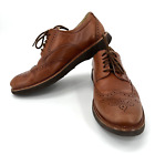 Samuel Hubbard Tipping Point Leather Wingtip Dress Shoes Size 11.5 Whisky Tan