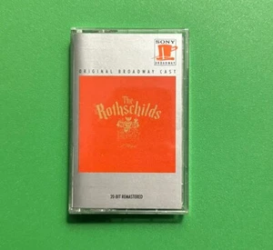 The Rothschilds Original Broadway Cast  Music Cassette Tape 1992 Sony - Picture 1 of 5