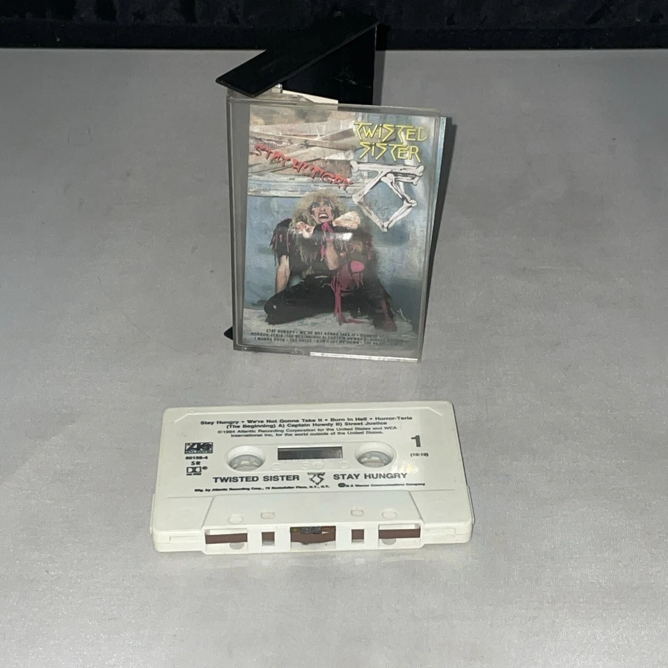 TWISTED SISTER-STAY HUNGRY CASSETTE TAPE/ATLANTIC/7 80156-4/1984 - Image 1 of 1