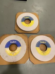 (3) NEW DoAll Grinding Wheel 10 x 1 x 3 LA543 731-558185 8117801 VC141D - Picture 1 of 4