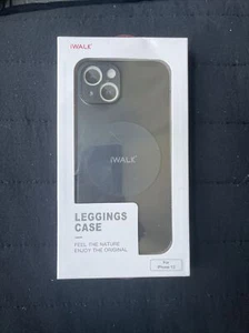Leggings Ultra Dünne Hülle für iPhone 13 W Gratis Hartglas Schwarz🔥 - Bild 1 von 2