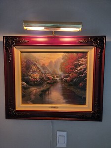 Thomas Kinkade Quiet Evening 16/20 Gallery Proof