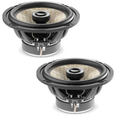Focal PC165FE Flax Evo Series 2 Way 6.5" Car Door Coaxial Speakers 70w RMS Pair - Image 1 of 4